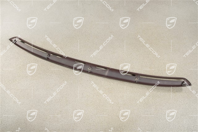 Defroster trim, Wine red