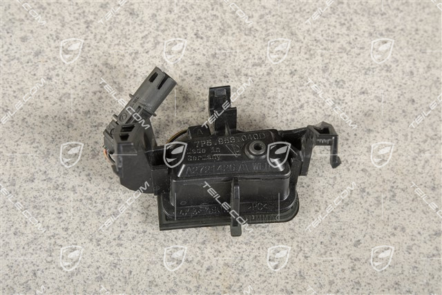 Warnleuchte für Fahrzeuge mit Spurwechselassistent, Aussenspiegel, R