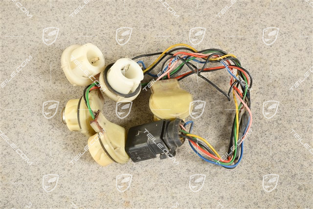 Kabelstrang mit Lampenfassung, Heckleuchte, L=R