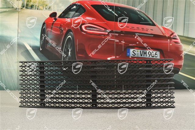 Rear lid, ventilation grille, A/C, Black