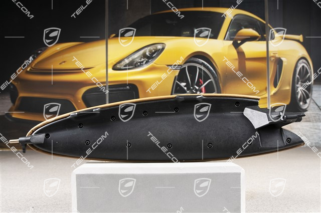 Deckel, Ablagefach, Leder, Sandbeige, L