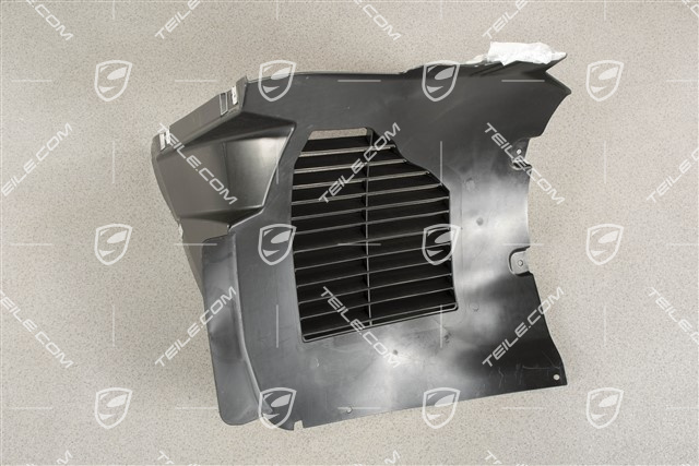 Front wheel-well liner, front part, V8, R