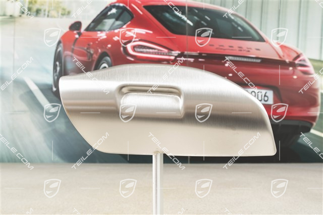 Cover cap, Stainless steel trim at front, L