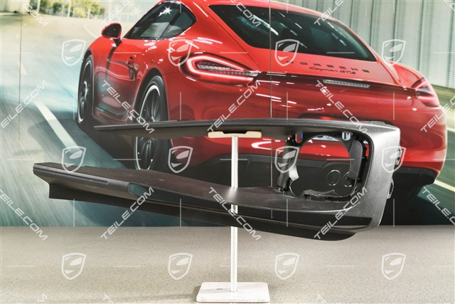 Lamelka / blenda kratki zderzaka, Matowa czarna, ACC, R