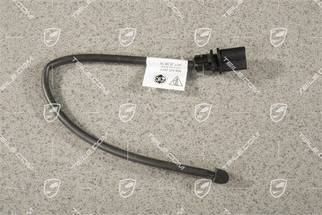 Brake pad wear sensor / warning contact, front axle