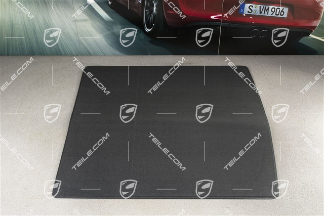 Einleger Matte, Ladenboden hinten, Schwarz