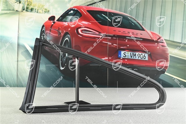 Sealing frame/ gasket for rear quarter glass, R