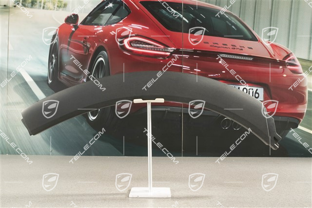 Wing / Fender Wheel cover / moulding, front, Black, L