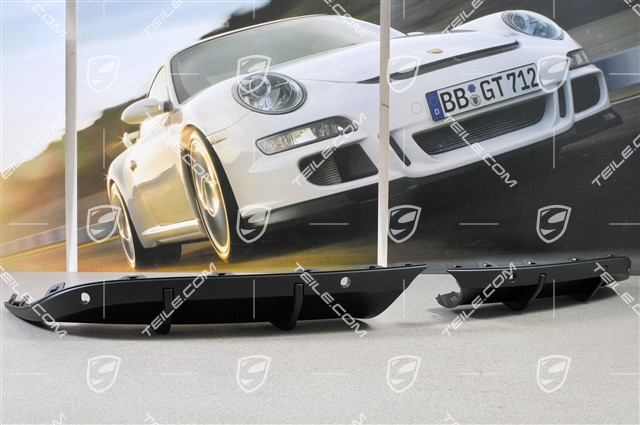 Rear bumper LOWER COMPRISING (L+R), GTS, with PDC sensor holes