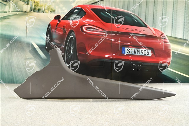 Osłona boczna tunelu środkowego, Skóra, Agate Grey, L