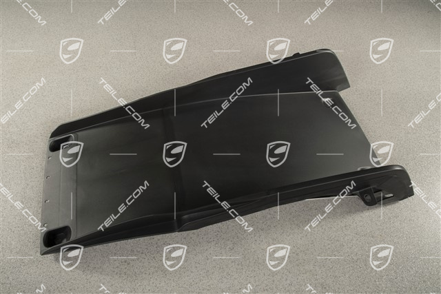 Tylny dyfuzor, czarny mat, Spyder