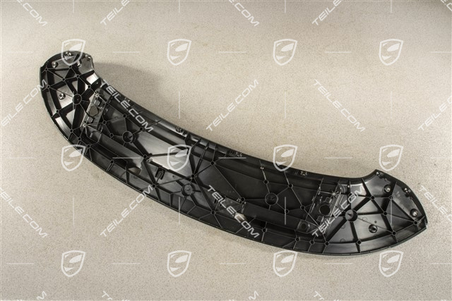 Targa / Convertible, Rear lid, spoiler, bottom half, Black matte