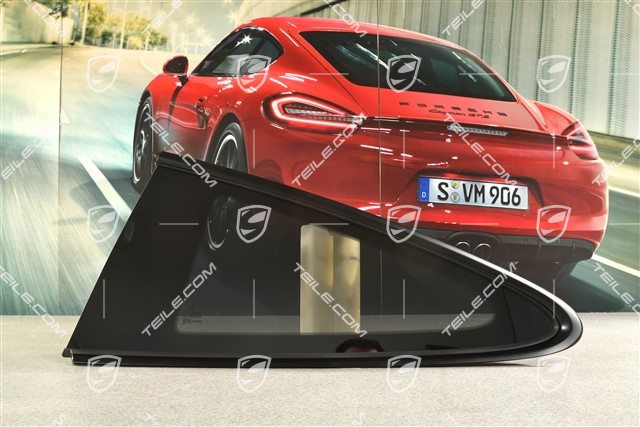 Fondscheibe, Leichtbau, Privacy Verglassung, GT3, Zierleiste Schwarzmatt, L