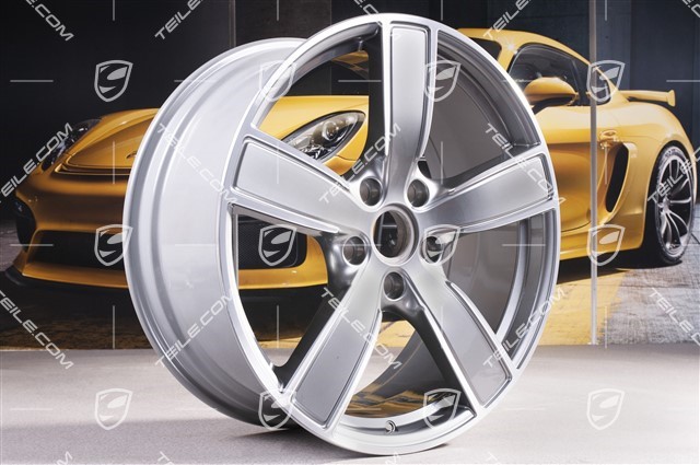 20-inch wheel Carrera Sport, 8,5J x 20 ET49, Platinum Silver Metallic