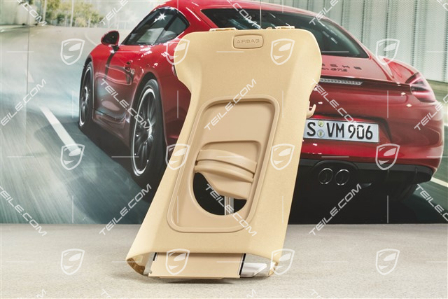 Tapicerka słupka-B, górna, Luxor Beige, R