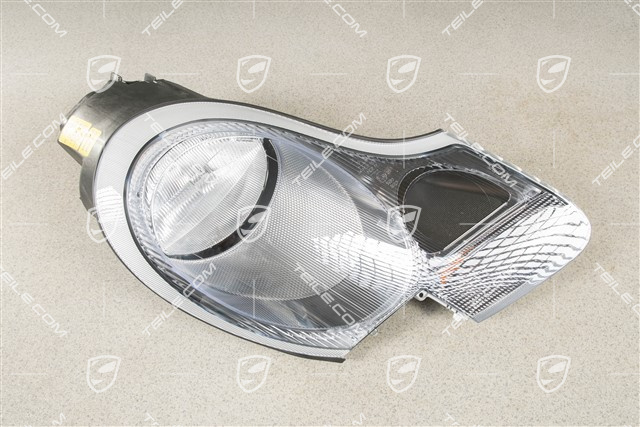Headlight, white, R