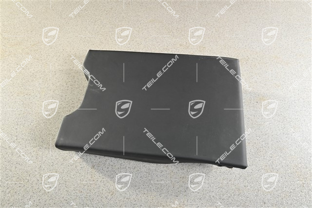 Armlehne mit Getränkehalter, Hintersitzlehne, Schwarz