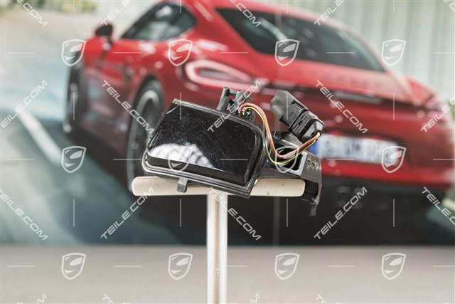 Warnleuchte für Fahrzeuge mit Spurwechselassistent, Aussenspiegel, R