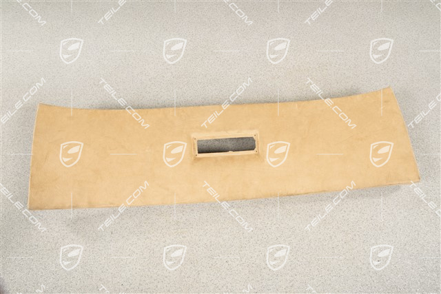 Abschlussleiste, hinten, Alcantara, Sandbeige