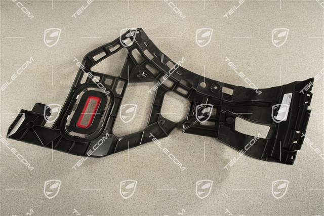 Holding / support rail, rear bumper,  lateral, L