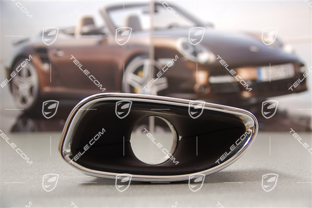 Endrohr, verchromt, Turbo, Facelift 09-, R