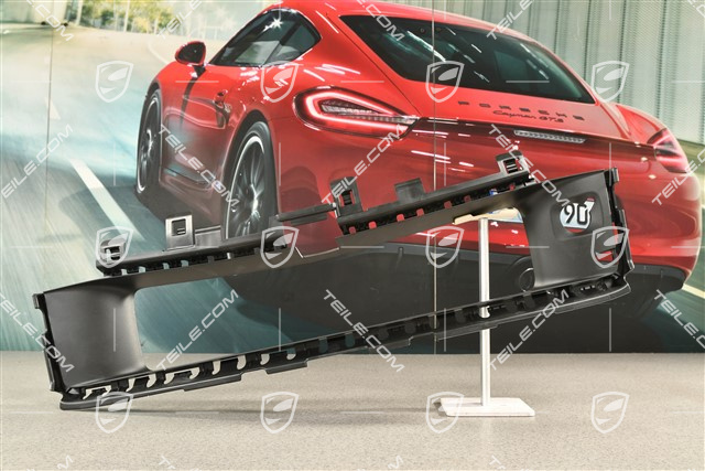 Turbo, Front bumper Grille / Insert Cover, ACC with InnoDrive, Nightvision, Real Top View, Black matte