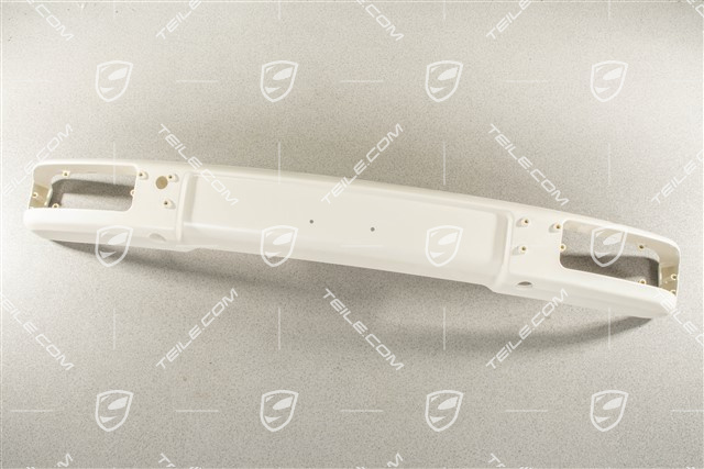 Bumper, upper part, with headlight washer system