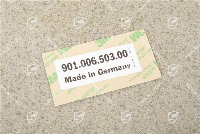 Klebeschild, Ventilspiel