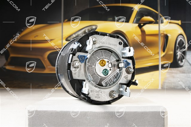 Airbag, leather, black