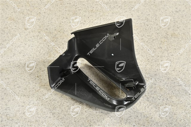 Blenda ślizg pas bezpieczeństwa, Cabrio, czarna, L