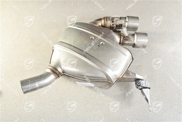 2,0L Nachschalldämpfer, ohne Endrohr, L