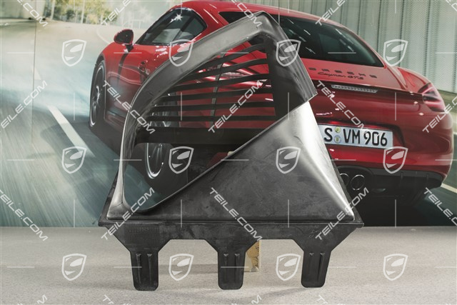 GT2RS, Ladeluftkühler, Luftfuehrung / Luftführung, Unten, R