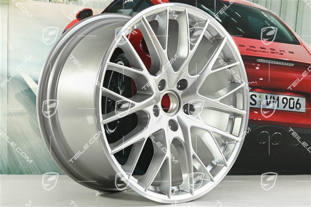 21-inch wheel rim Panamera Sport Design, 11,5J x 21 ET69, brilliant chrome