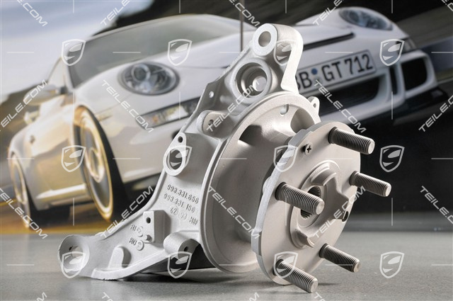 Zwrotnica, kompletna (zawiera piastę i łożysko), R Zwrotnica, kompletna (zawiera piastę i łożysko), R