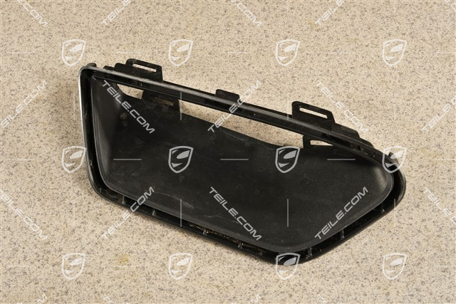 Retaining frame, Matt black, GT3 RS, R