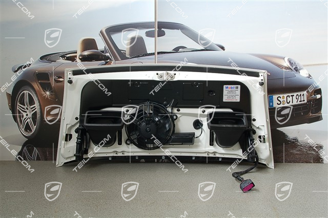 Rear lid (engine lid), C2 / GTS, complete, Facelift 09-