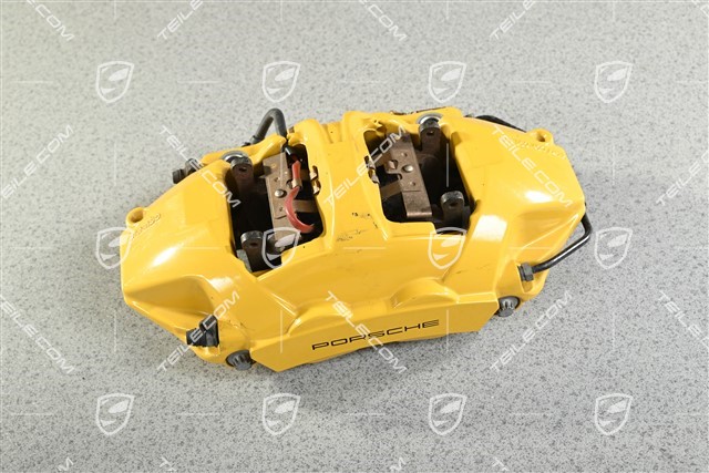 Festsattel / Bremssattel, PCCB 20", gelb, L