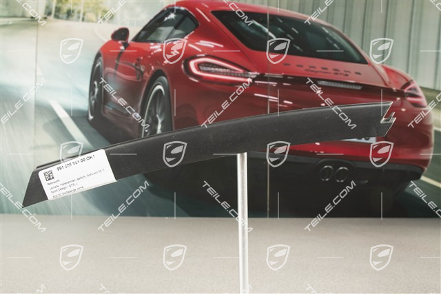 Lamelka / blenda kratki zderzaka, czarny mat, Sport Design / GTS, L