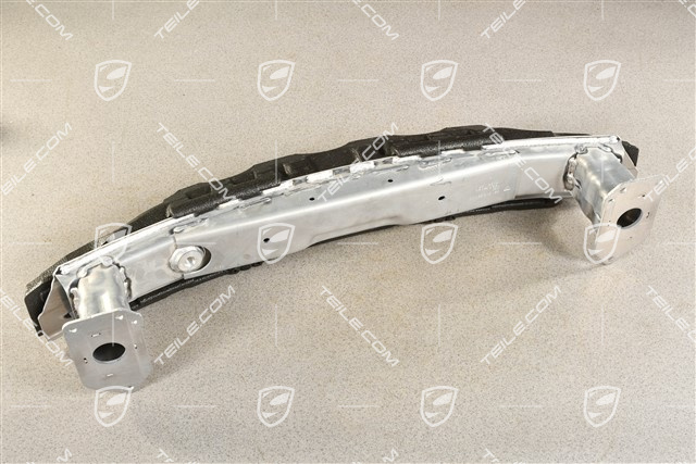 Bumper reinforcement, complete with foam part, front