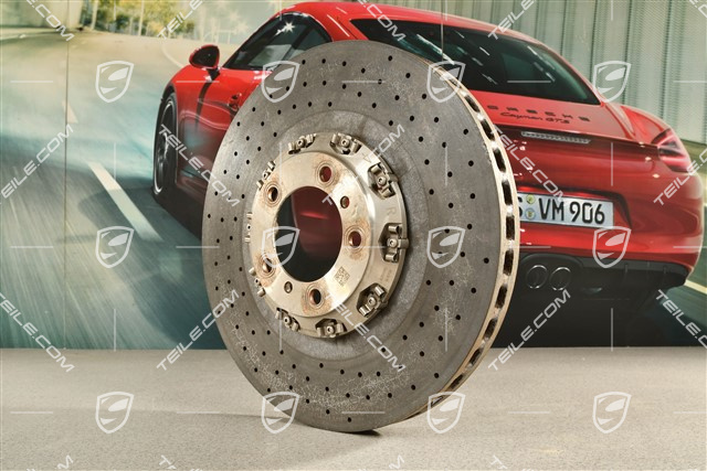 PCCB Keramik-Bremsscheibe, Panamera 4 GTS / Turbo / Turbo S MK1, beschädigt, R