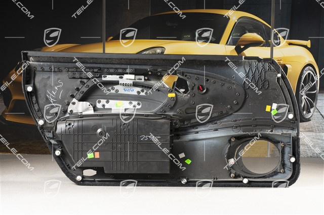 Tapicerka drzwi z blendą airbaga, Sound pakiet Bose, skóra, Czarna, R