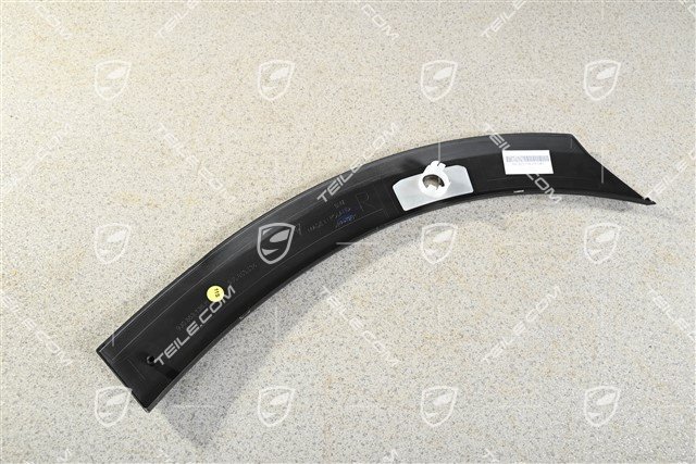 Radabdeckung, Kotflügel, Vorne, Satinschwarz, Parklenkassistent, R