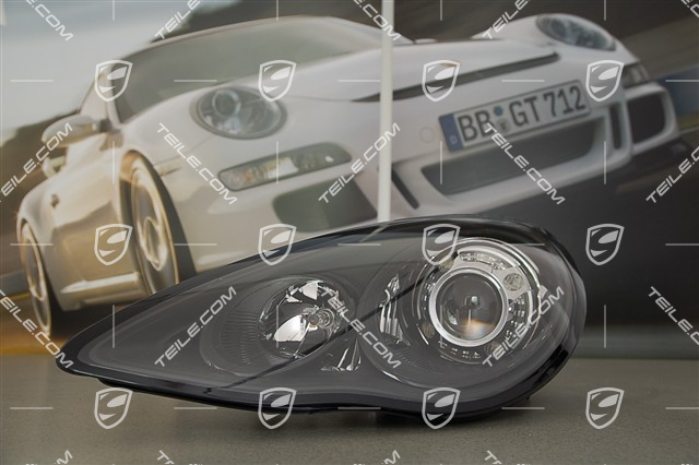 Xenon Scheinwerfer, Bi-Xenon, Turbo, schwarz, L