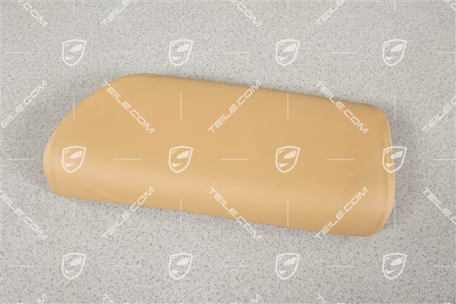 Lordosenstütze / Mittelteil, Leder, Sandbeige, Cabrio, R