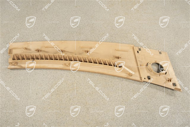 Defroster trim, Sand beige, L