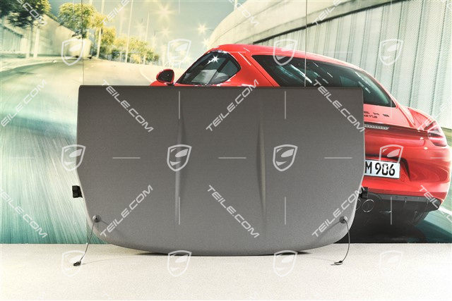 Coupe, Kofferraumabdeckung / Hutablage, Schiefergrau