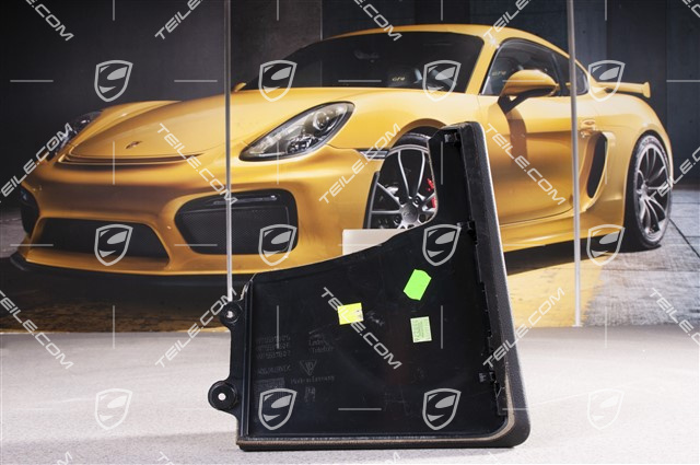 Mittelkonsole, Blende seitlich, Kunsleder, Schwarz, R