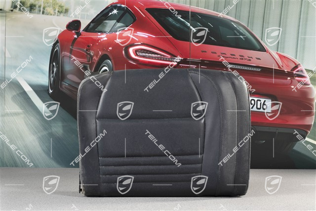 Back seat backrest, Rear, Leatherette, Metropole blue, Convertible, R