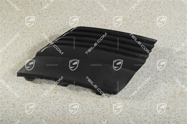 Turbo Cross Turismo, Rear bumper, Towing hook lug cover / cap / trim, Black matte, L