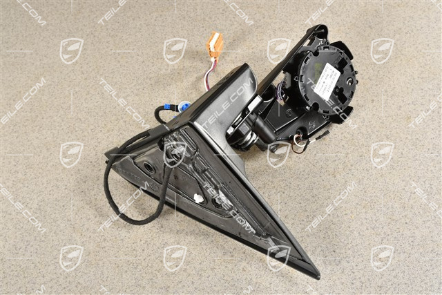 Spiegelfuß, elektrisch anklappbar, el. einstellbar, separat beheizbar, L